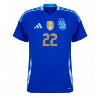 Argentína Exequiel Palacios #14 Vonkajší futbalový dres Copa America 2024 Krátky Rukáv